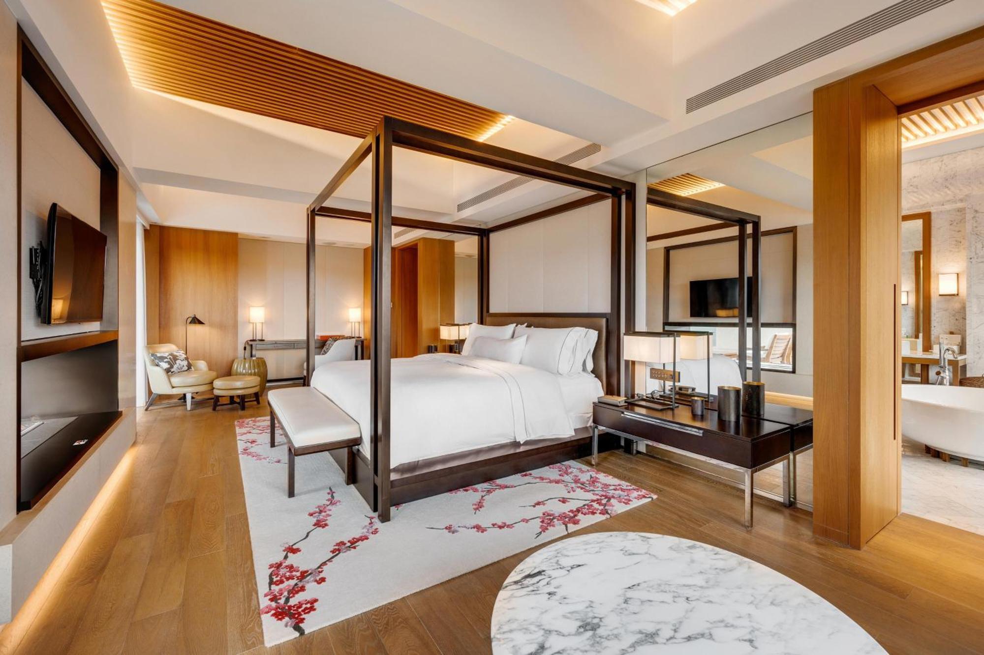 The Westin Tashee Resort, Taoyuan Thị trấn Đại Khê Ngoại thất bức ảnh A bedroom at The Hari